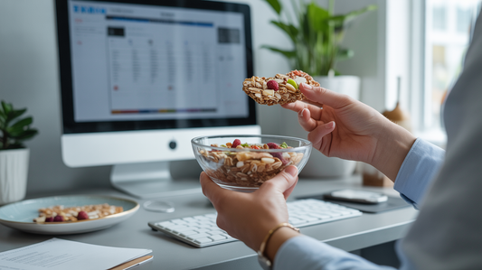 Gesunde Snacks Büro: 10 Power-Rezepte für hochsensible Wissensarbeiter:innen