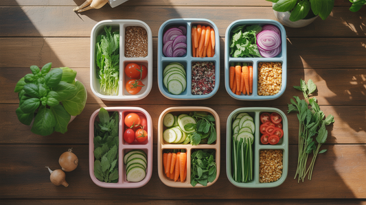 Vegetarische Meal Prep Rezepte für Hochsensible – Energiegeladen durch den Alltag