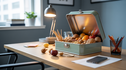 Snack-Box Büro: Gesunde Brainfood-Snacks für hochsensible Wissensarbeiter