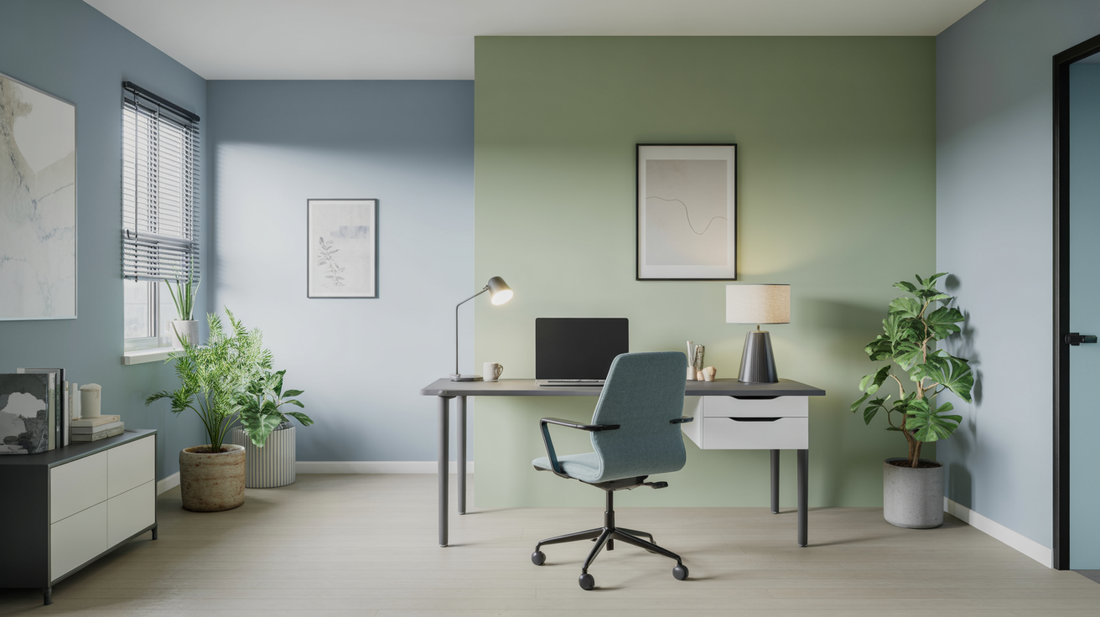 Farbgestaltung Büro: Ruhe, Konzentration und Energie für hochsensible Wissensarbeiter