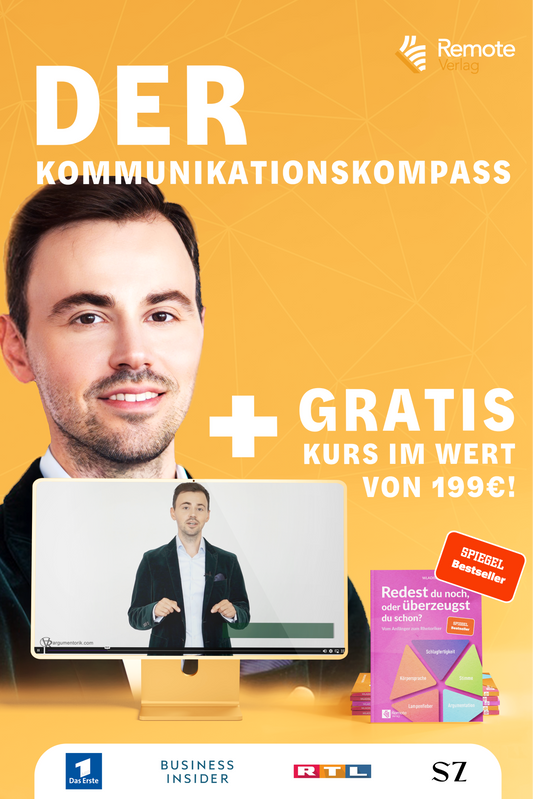 Der Kommunikationskompass - 3 Bücher + Gratis Kurs im Wert von 199€!